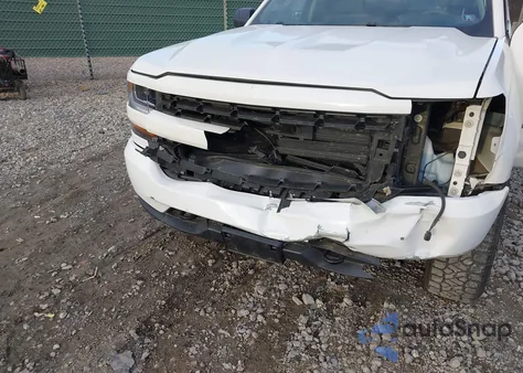 2018 Chevrolet Silverado 1500 Custom from USA, damaged, VIN 3GCUKPEC7JG446473